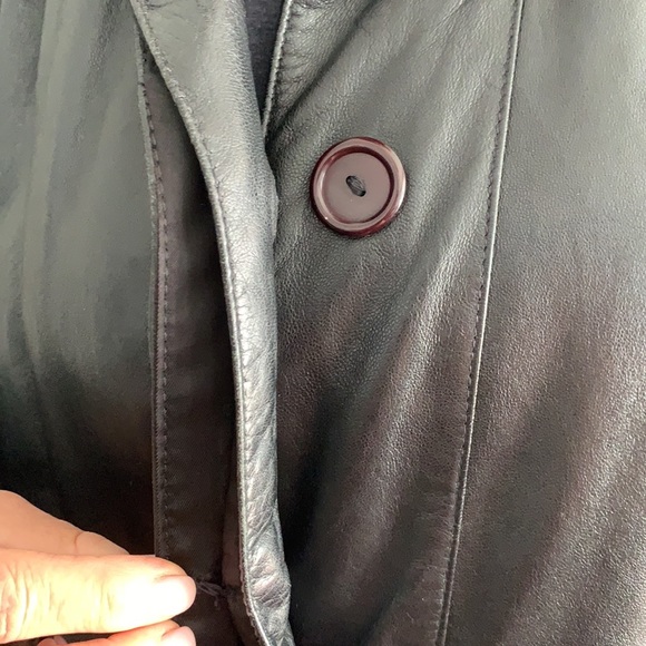 Arrow Vintage Leather Coat - Picture 4 of 7